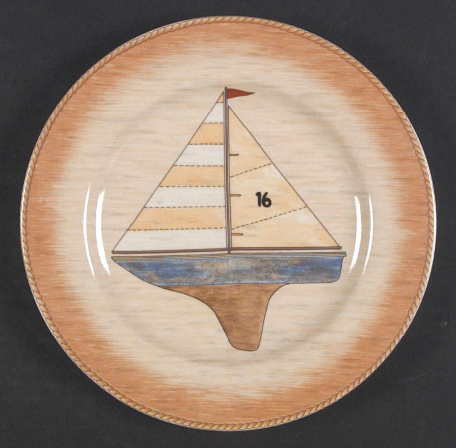 Chesapeake Salad/Dessert Plate by American Atelier-1