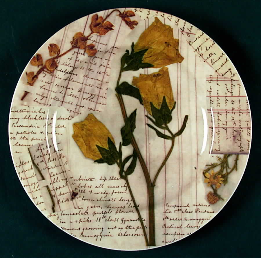 Collage Salad/Dessert Plate by American Atelier-1