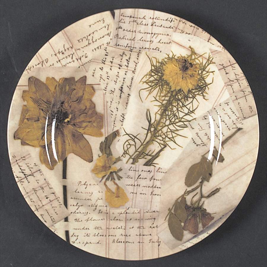 Collage Salad/Dessert Plate by American Atelier-1