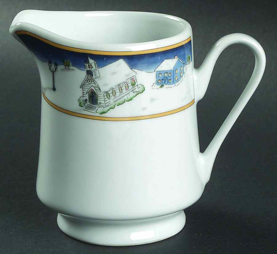Winter Village Creamer by American Atelier-1