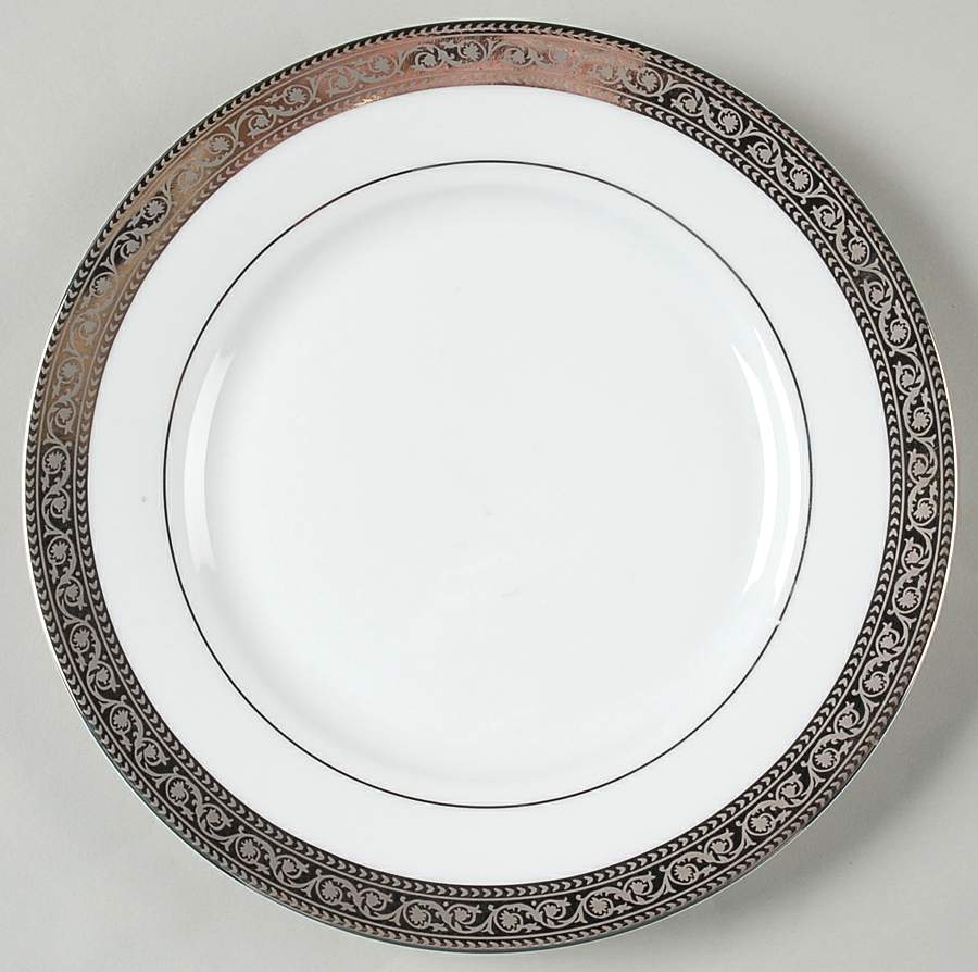 Windsor Platinum Salad/Dessert Plate by American Atelier-1