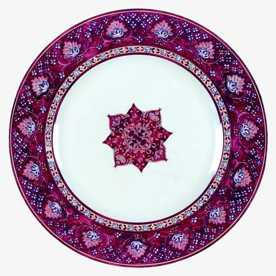 Bombay Dinner Plate by American Atelier-1