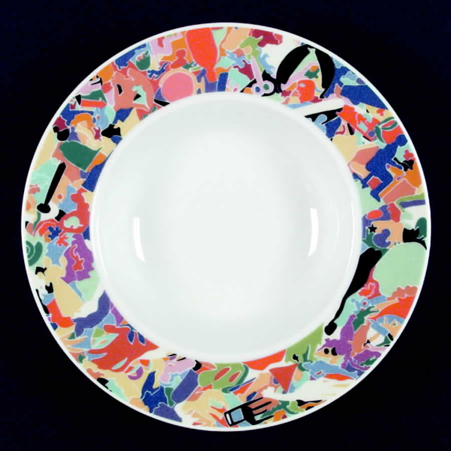 AES1 Rim Soup Bowl by Alessi-1