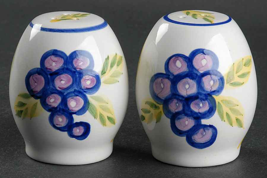 Orchard Jubilee Salt & Pepper Set by Artist's Touch-1