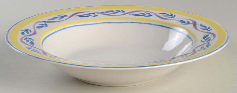 Paradise Large Rim Soup Bowl by American Atelier-1
