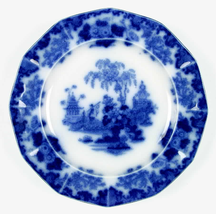 Scinde (12 Sided) Dinner Plate by John Alcock-1