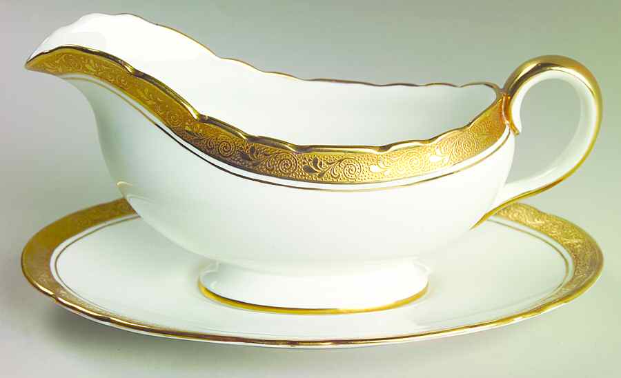 Argosy Gravy Boat & Underplate by John  Aynsley & Sons-1