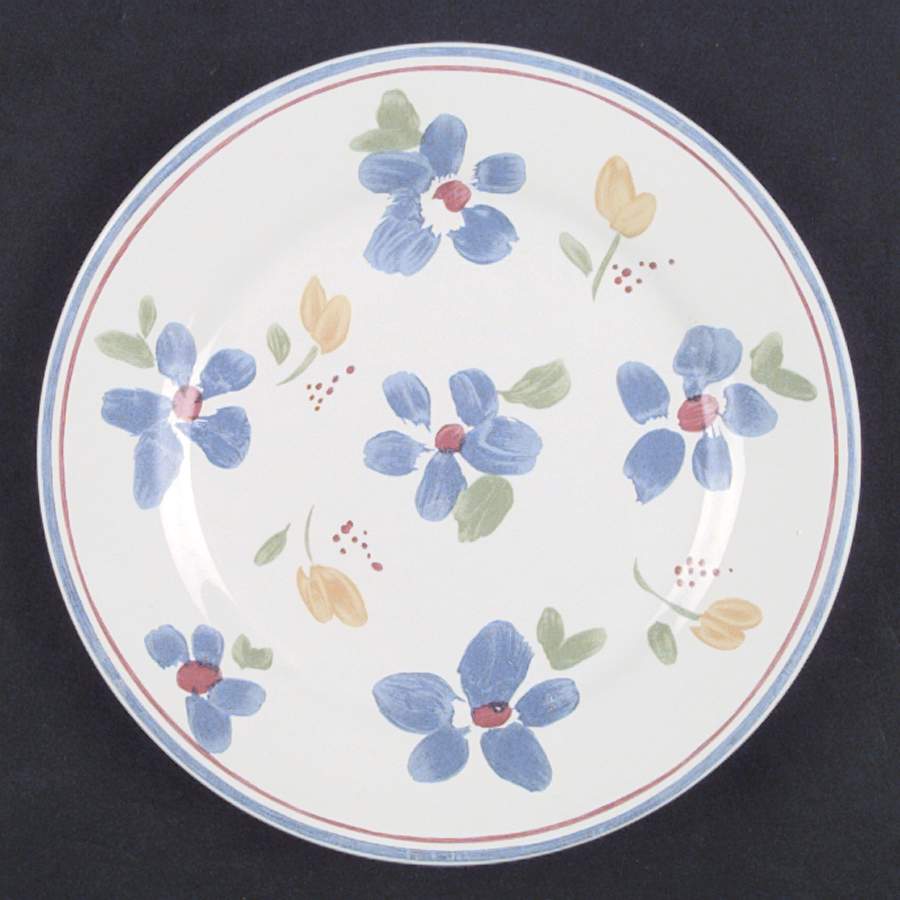 Tulip Garden Salad Plate by Alacarte-1