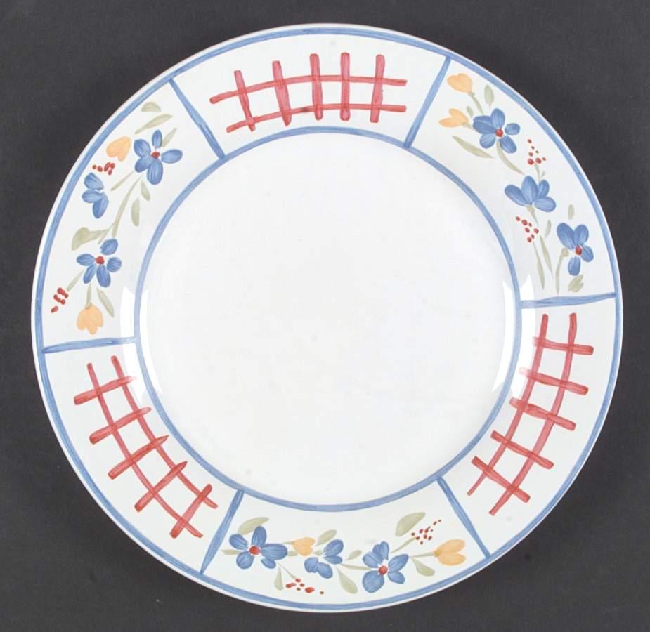 Tulip Garden Dinner Plate by Alacarte-1