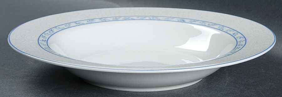 French Floral (5091) Rim Soup Bowl by American Atelier-1