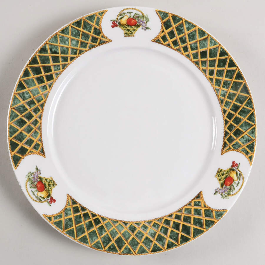 Lattice Fruit Chop Plate (Round Platter) by American Atelier-1