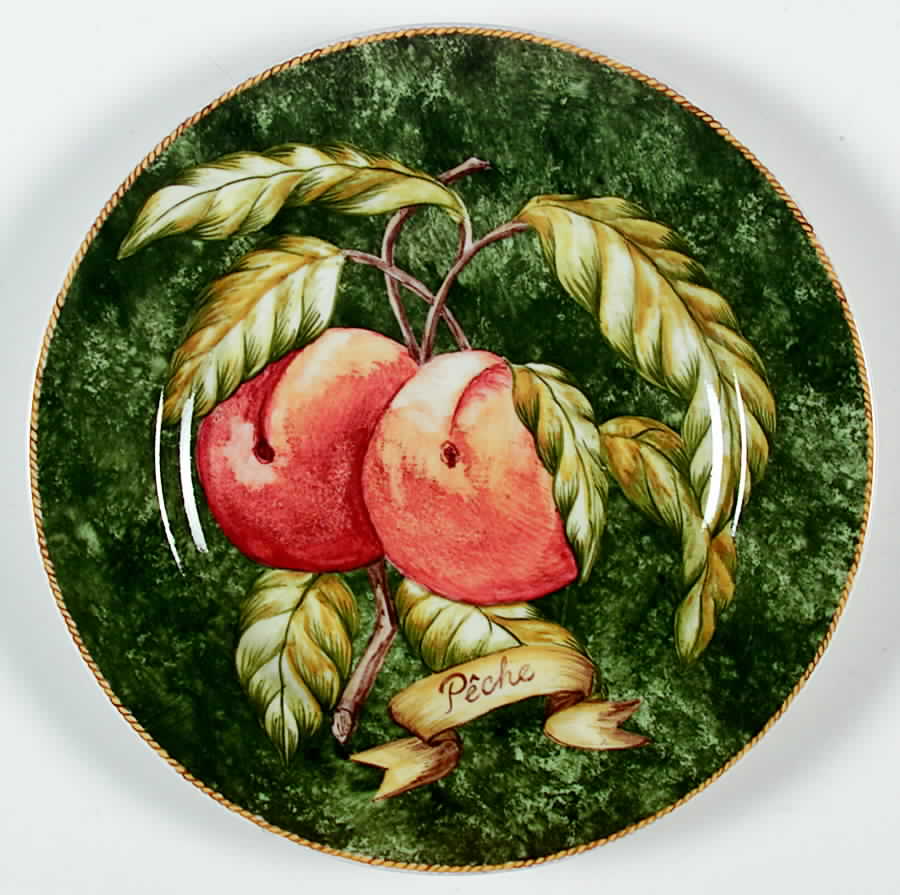 Lattice Fruit Salad/Dessert Plate by American Atelier-1