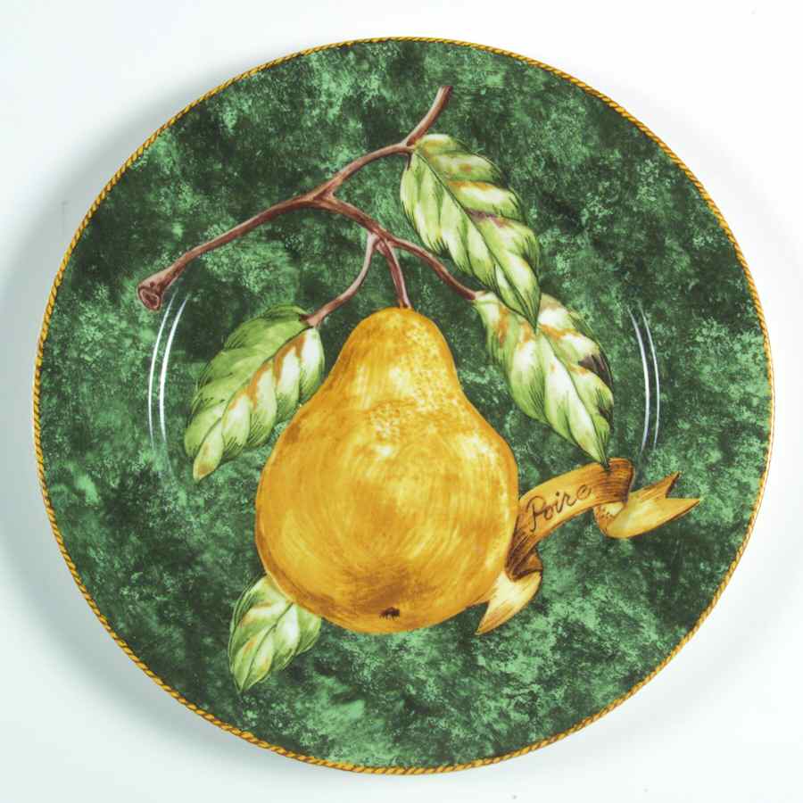 Lattice Fruit Dinner Plate by American Atelier-1
