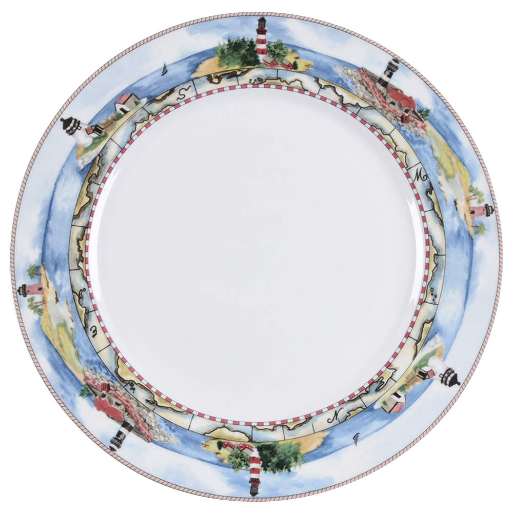 Signals Dinner Plate by American Atelier-1
