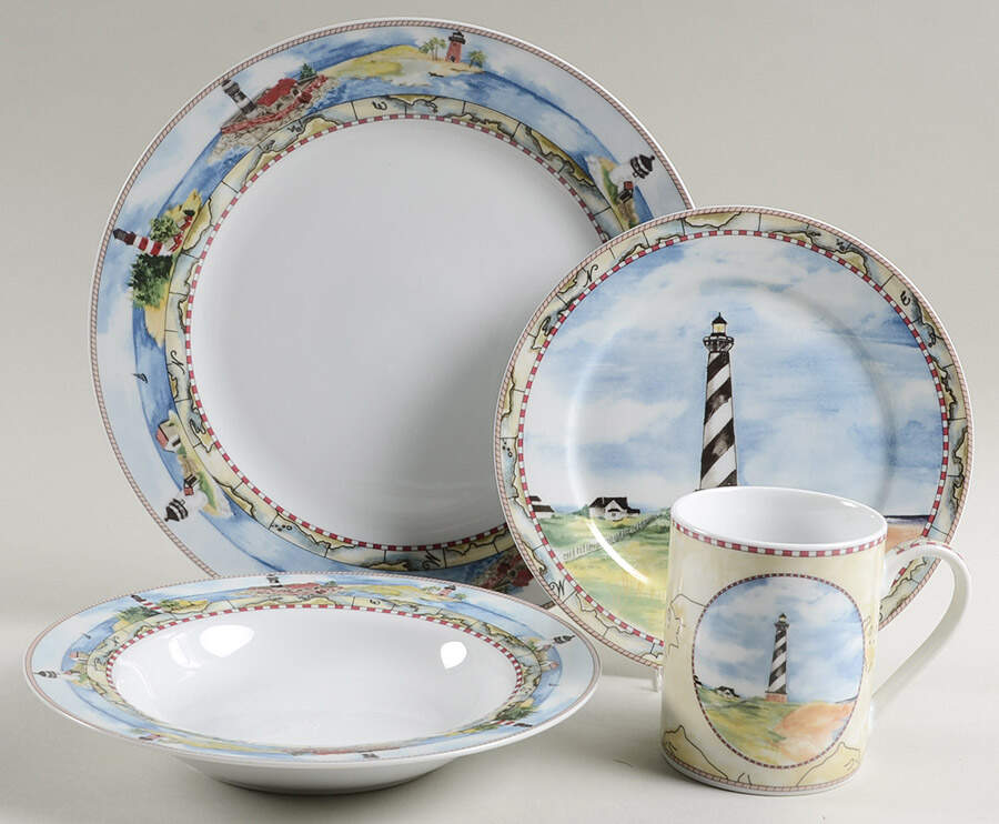 Signals 4 Piece Place Setting by American Atelier-1