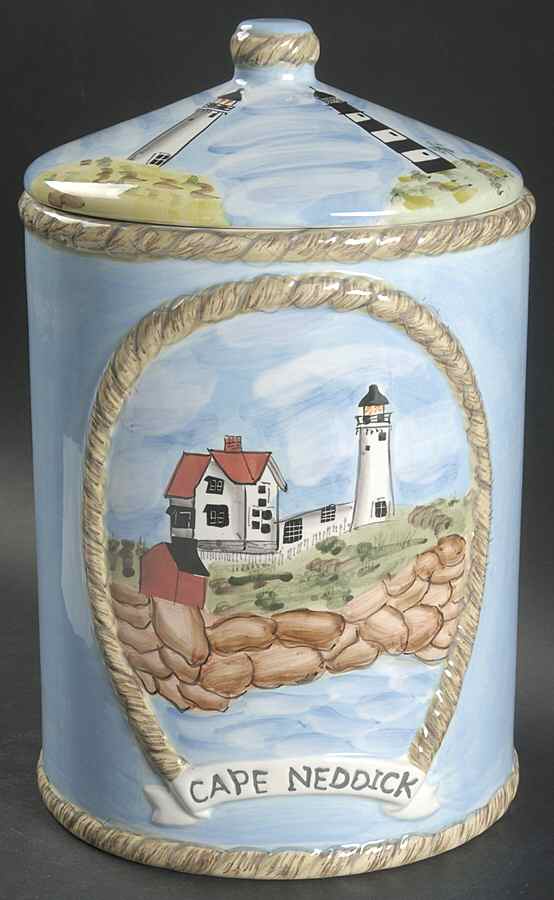 Signals Large Canister & Lid by American Atelier-1