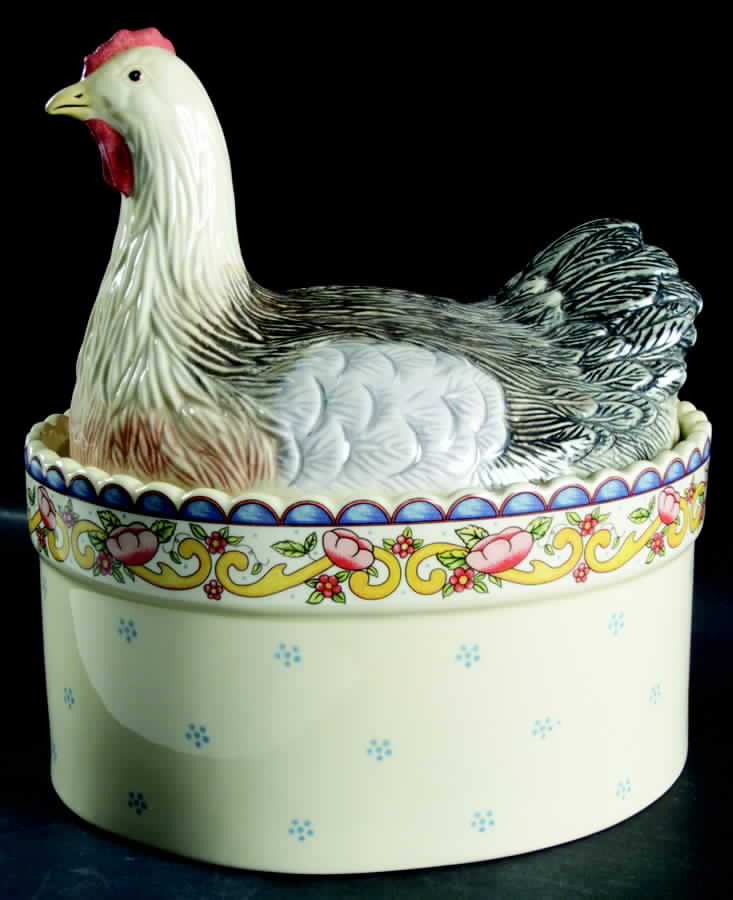 Petite Provence 3.5 Quart Oval Casserole Covered by American Atelier-1
