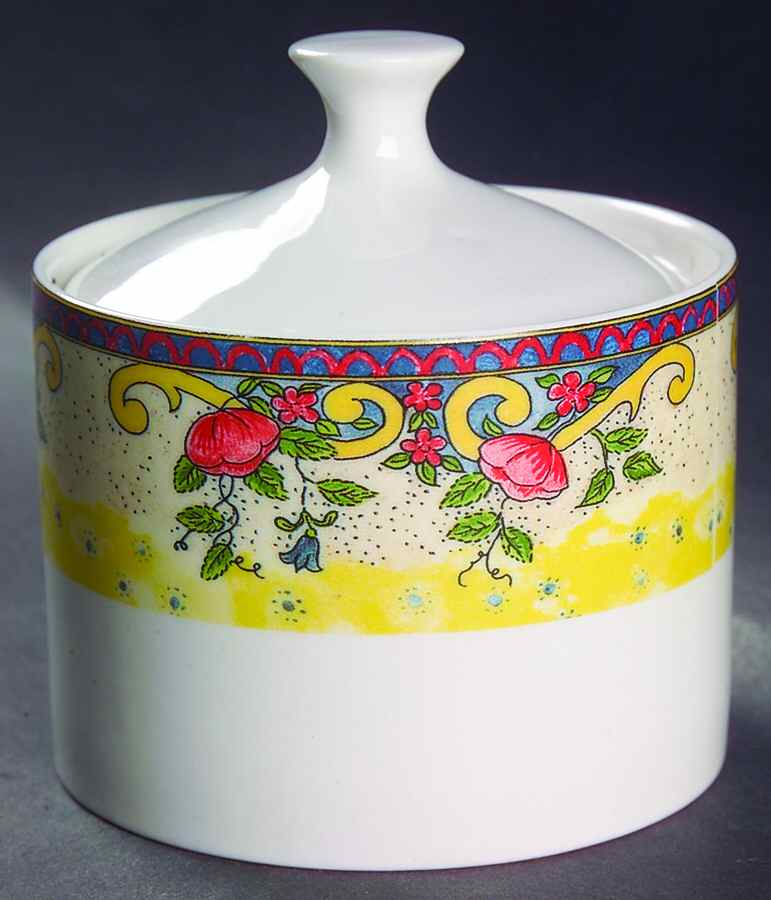 Petite Provence Sugar Bowl & Lid by American Atelier-1