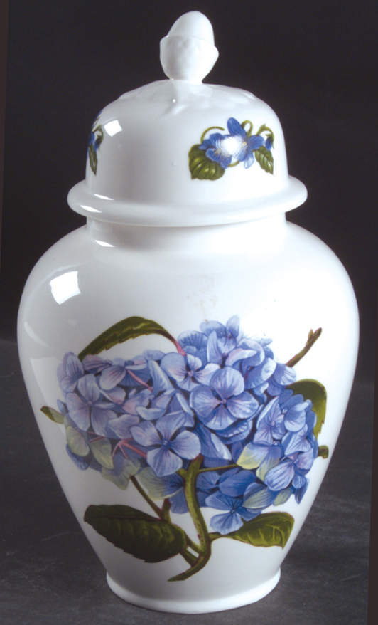 Chelsea Flowers Small  Oak Vase & Lid by John  Aynsley & Sons-1
