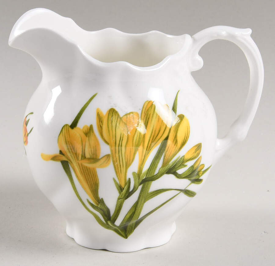 Chelsea Flowers Creamer by John  Aynsley & Sons-1