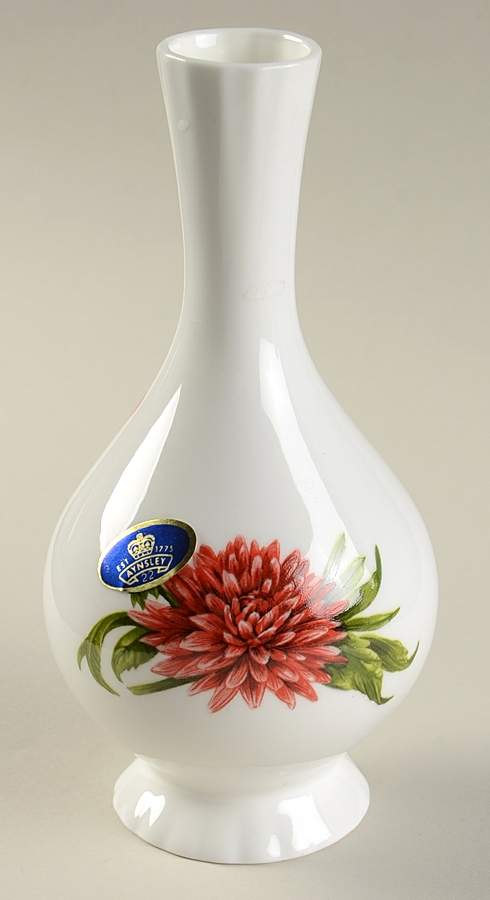 Chelsea Flowers 6" Vase by John  Aynsley & Sons-1