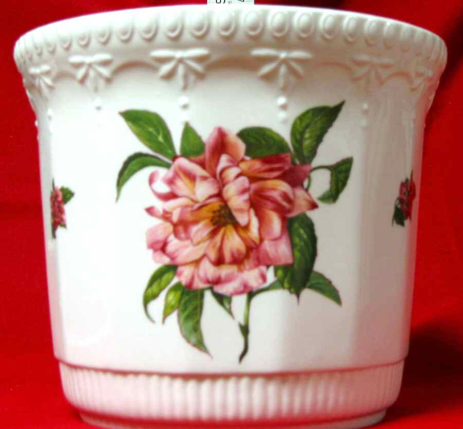Chelsea Flowers Large Georgian Planter by John  Aynsley & Sons-1