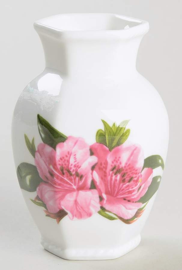Chelsea Flowers 3" Chelford Vase by John  Aynsley & Sons-1
