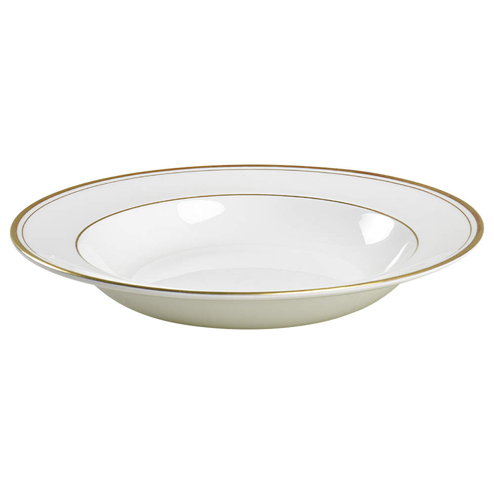 Corona Gold Large Rim Soup Bowl by John  Aynsley & Sons-1