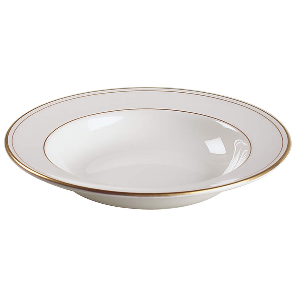 Corona Gold Rim Soup Bowl by John  Aynsley & Sons-1