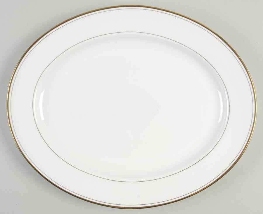 Corona Gold 13" Oval Serving Platter by John  Aynsley & Sons-1
