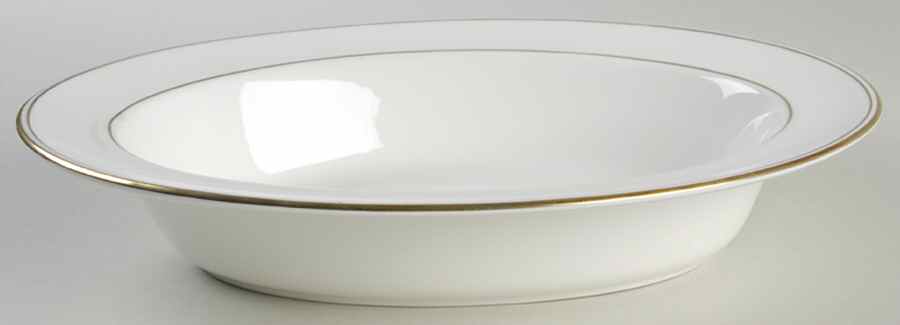 Corona Gold 10" Oval Vegetable Bowl by John  Aynsley & Sons-1