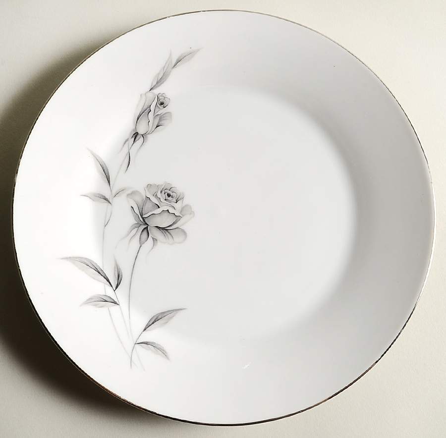 Jet Rose Dinner Plate by AS Japan-1