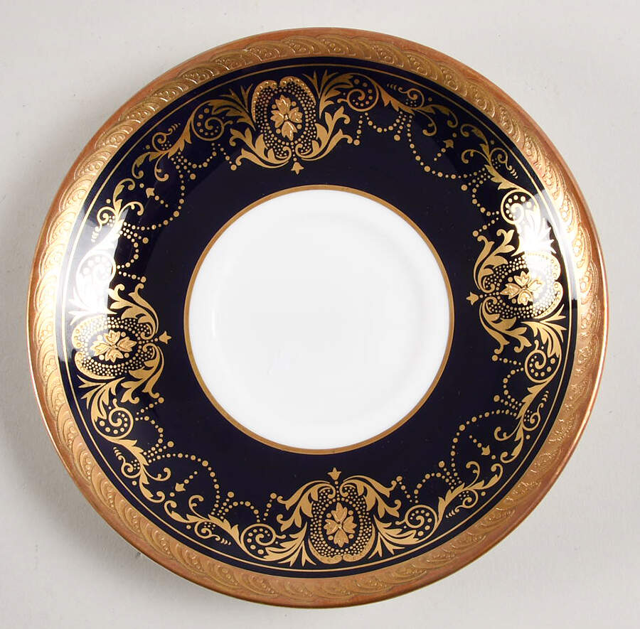 Marlborough Cobalt Saucer by John  Aynsley & Sons-1