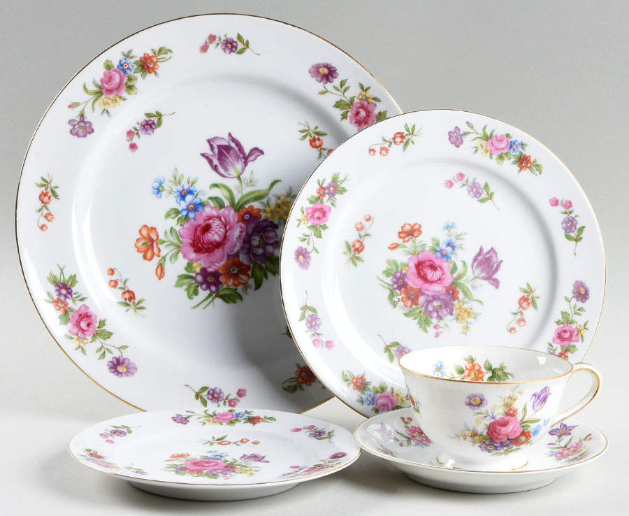 Dresdenia 5 Piece Place Setting by Aladdin-1