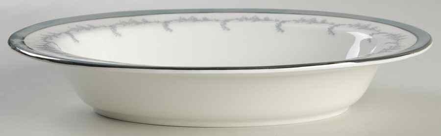 Kenmore (Smooth) 10" Oval Vegetable Bowl by John  Aynsley & Sons-1