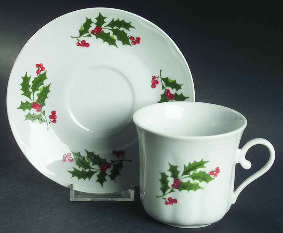 APU1 Flat Cup & Saucer Set by Apulum-Romania-1