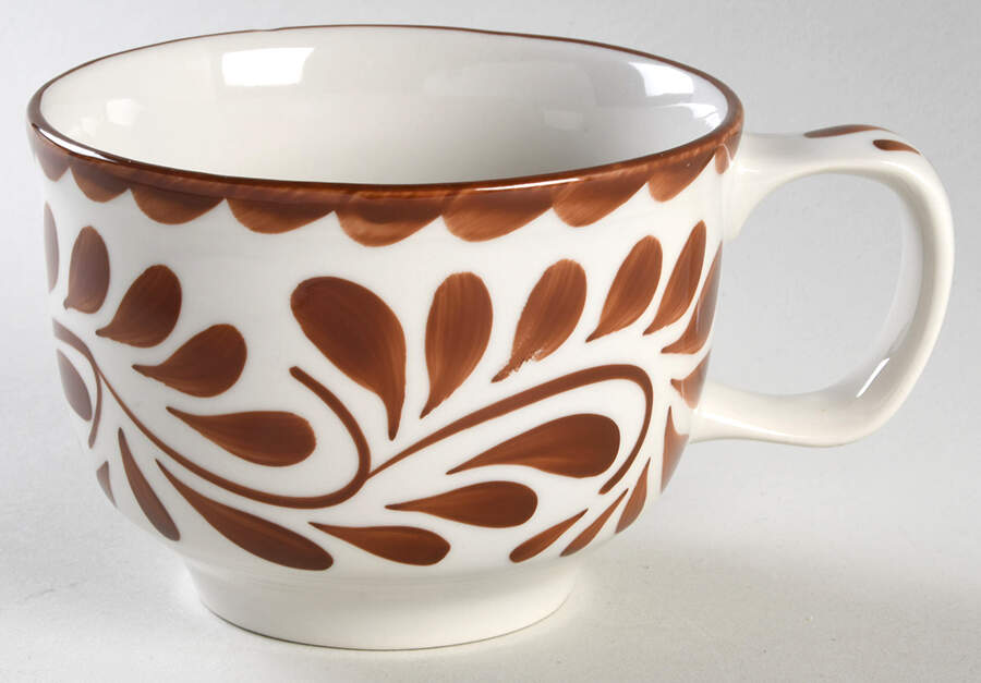 Puebla Brown Jumbo Cup by Anfora (Mexico)-1