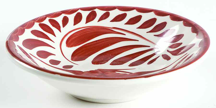 Puebla Brown Fruit/Dessert (Sauce) Bowl by Anfora (Mexico)-1