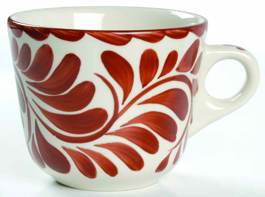 Puebla Brown Mug by Anfora (Mexico)-1