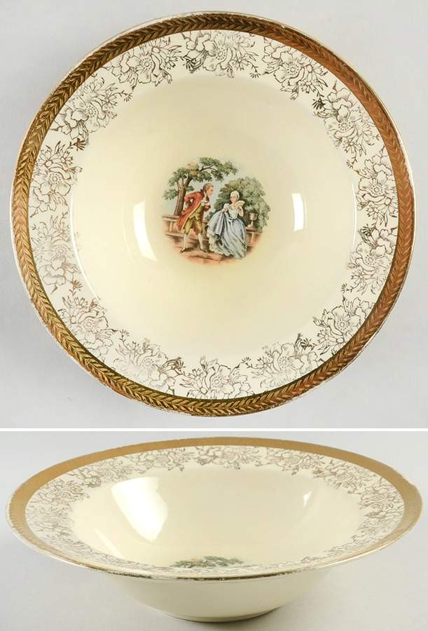 ATS38 Rim Soup Bowl by Atlas China (NY)-1