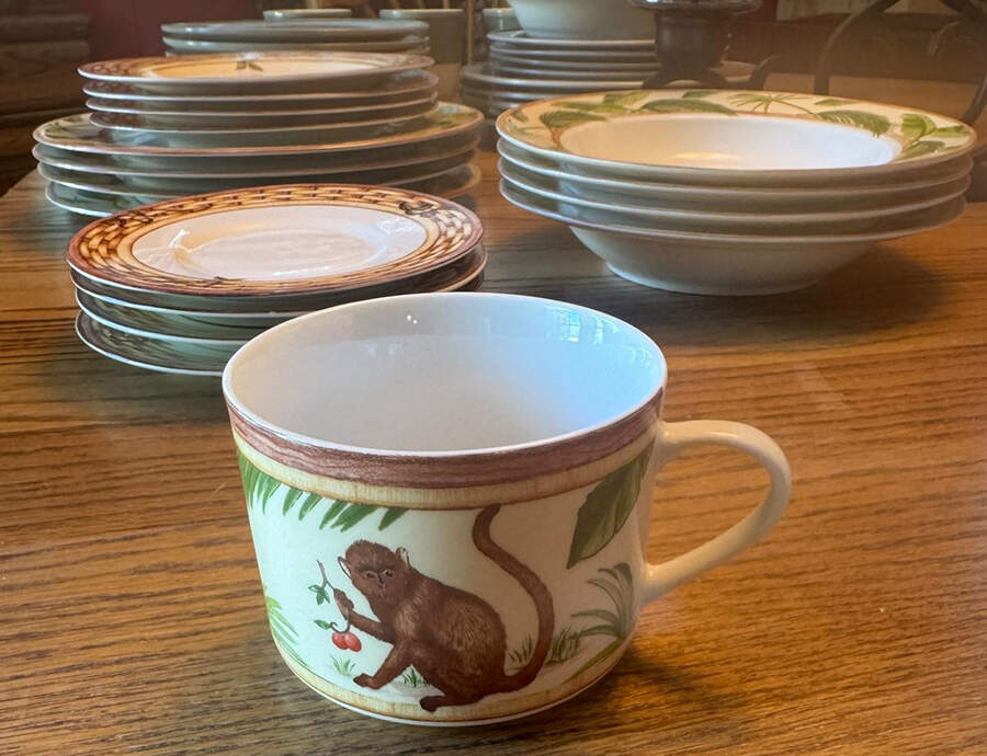 Monkey Flat Cup by American Atelier-1