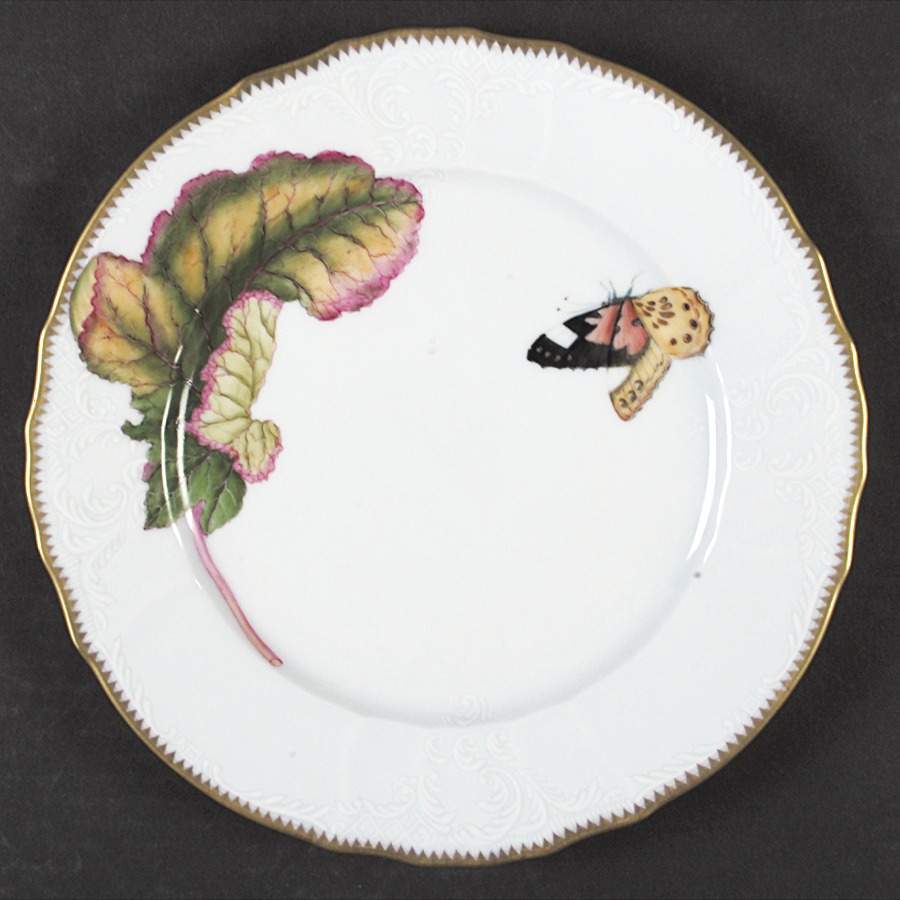Forest Leaf Dinner Plate by Anna Weatherley-1