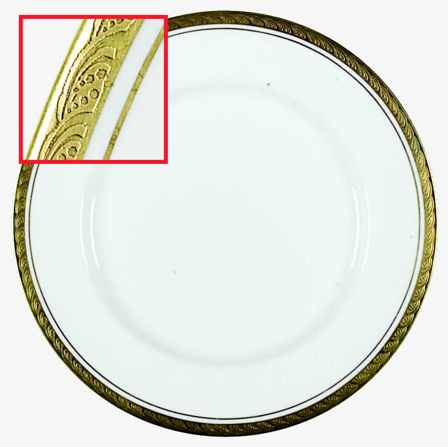 Majestic (Smooth) Dinner Plate by John  Aynsley & Sons-1