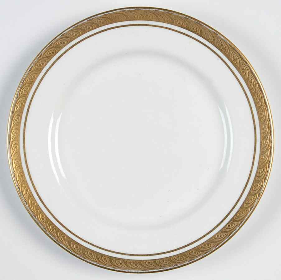 Majestic (Smooth) Bread & Butter Plate by John  Aynsley & Sons-1