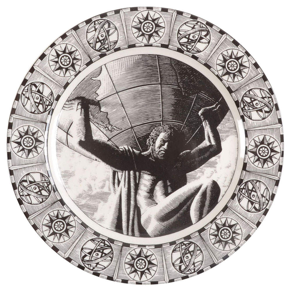 Slice of Life Atlas Salad Plate by 222 Fifth (PTS)-1