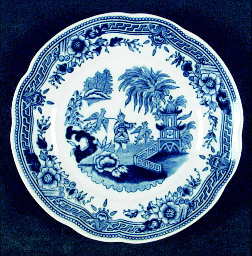 Singapore Bread & Butter Plate by Arabia of Finland-1