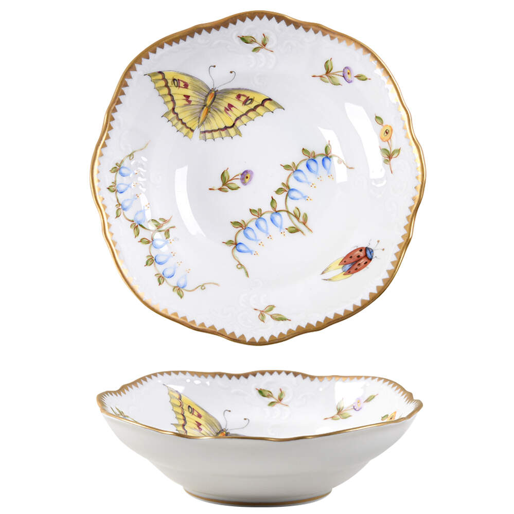 Budapest Spring Fruit/Dessert (Sauce) Bowl by Anna Weatherley-1