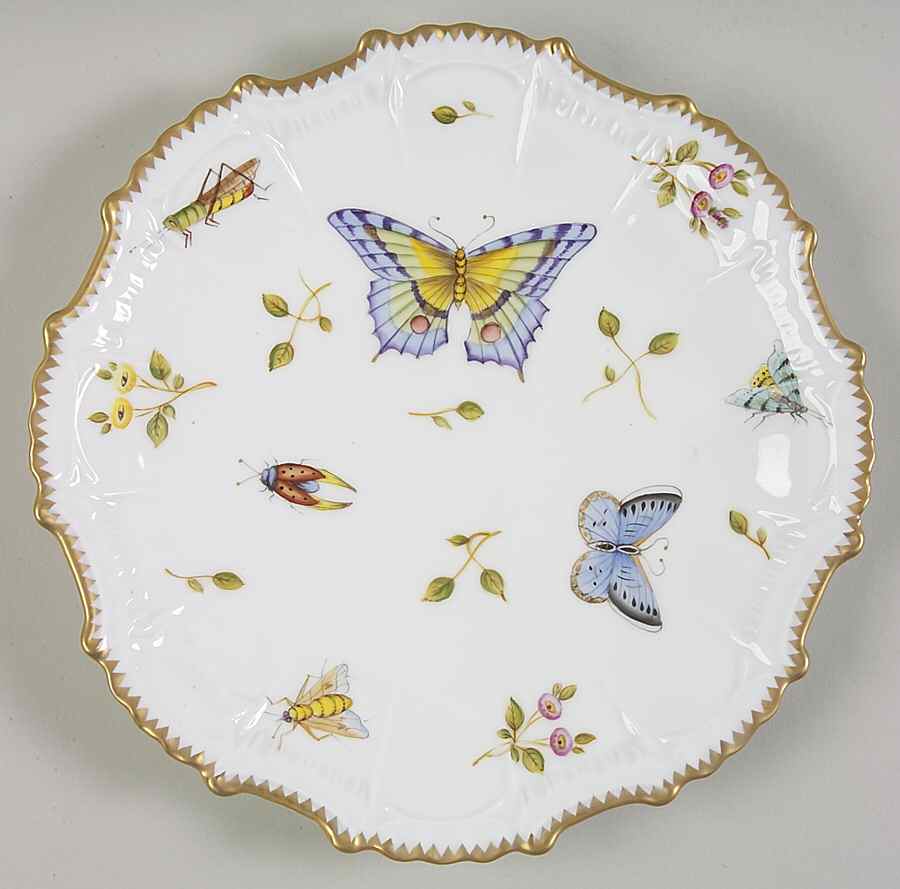 Budapest Spring 8" Scalloped Plate by Anna Weatherley-1