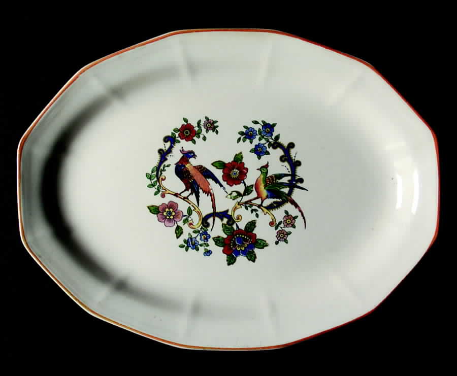 ATG15 11" Oval Serving Platter by Atlas Globe China Co-1