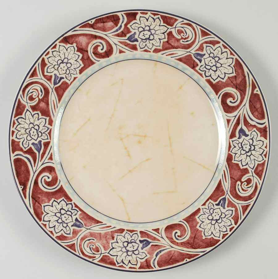 Mehndi Dinner Plate by 222 Fifth (PTS)-1